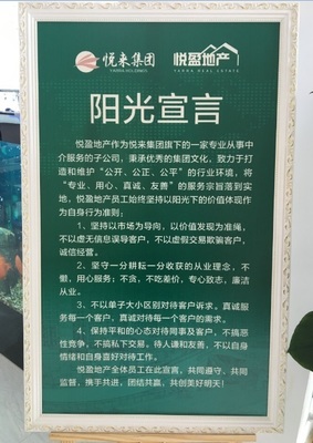 悦盈地产盛大开业 带来 服务新体验